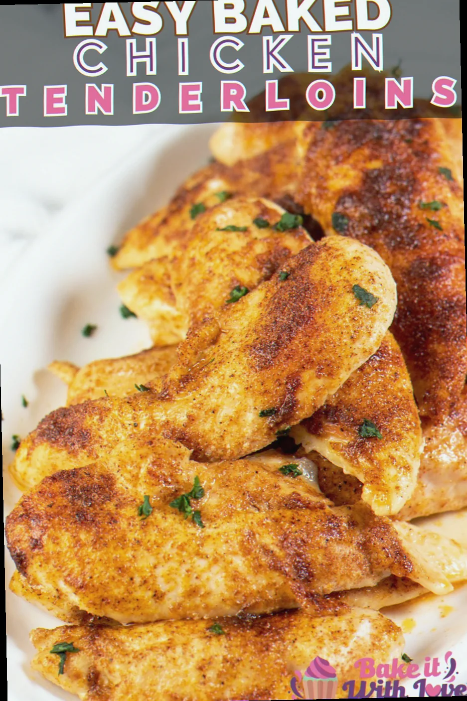 Baked chicken tenderloins calories