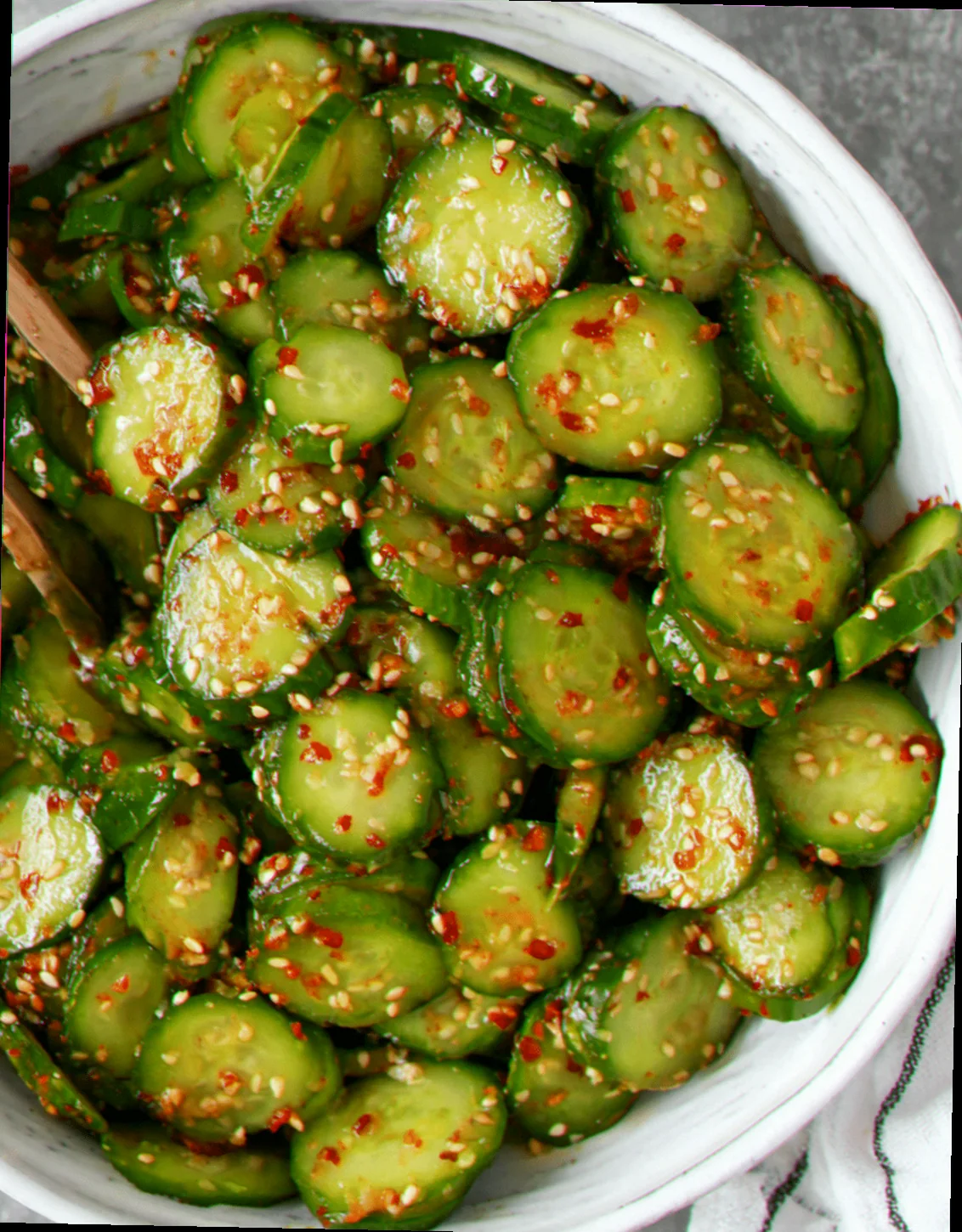 Cucumber salad recipe tiktok