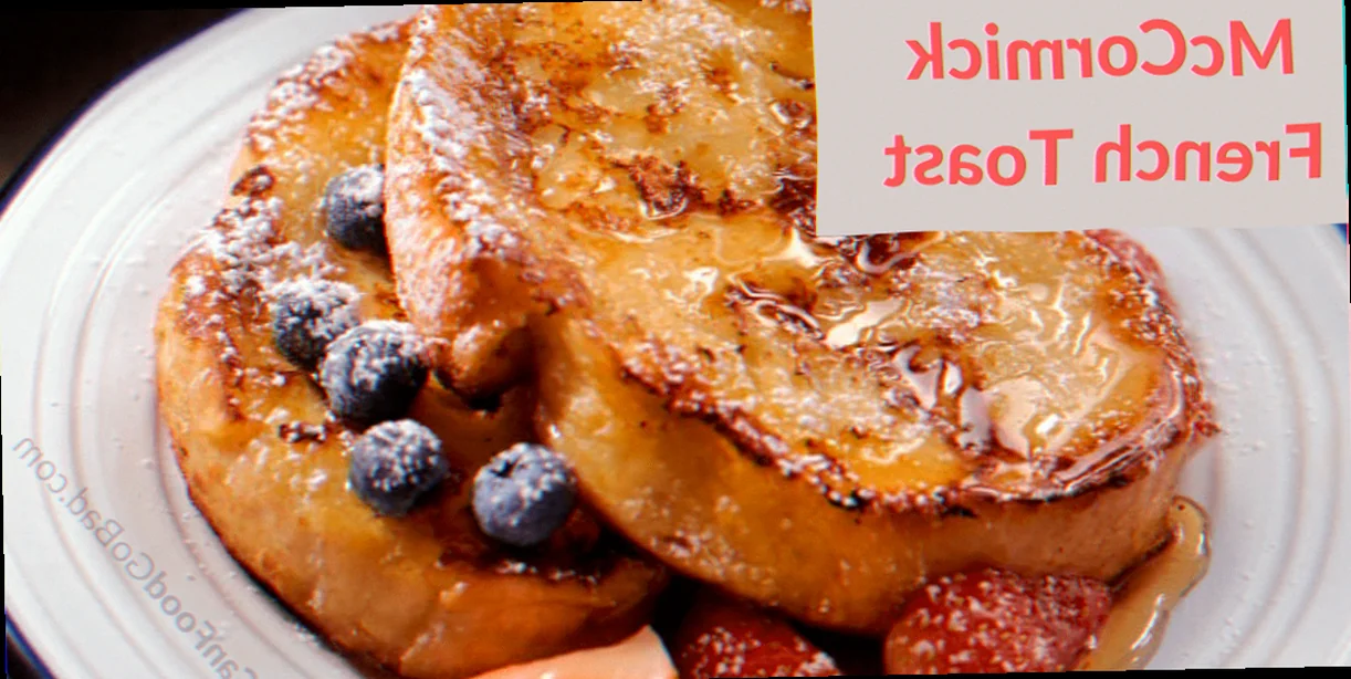 French toast recipe mccormick