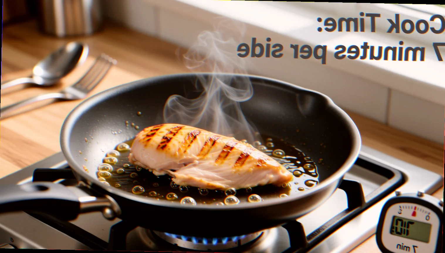 How long to cook chicken strips on stove