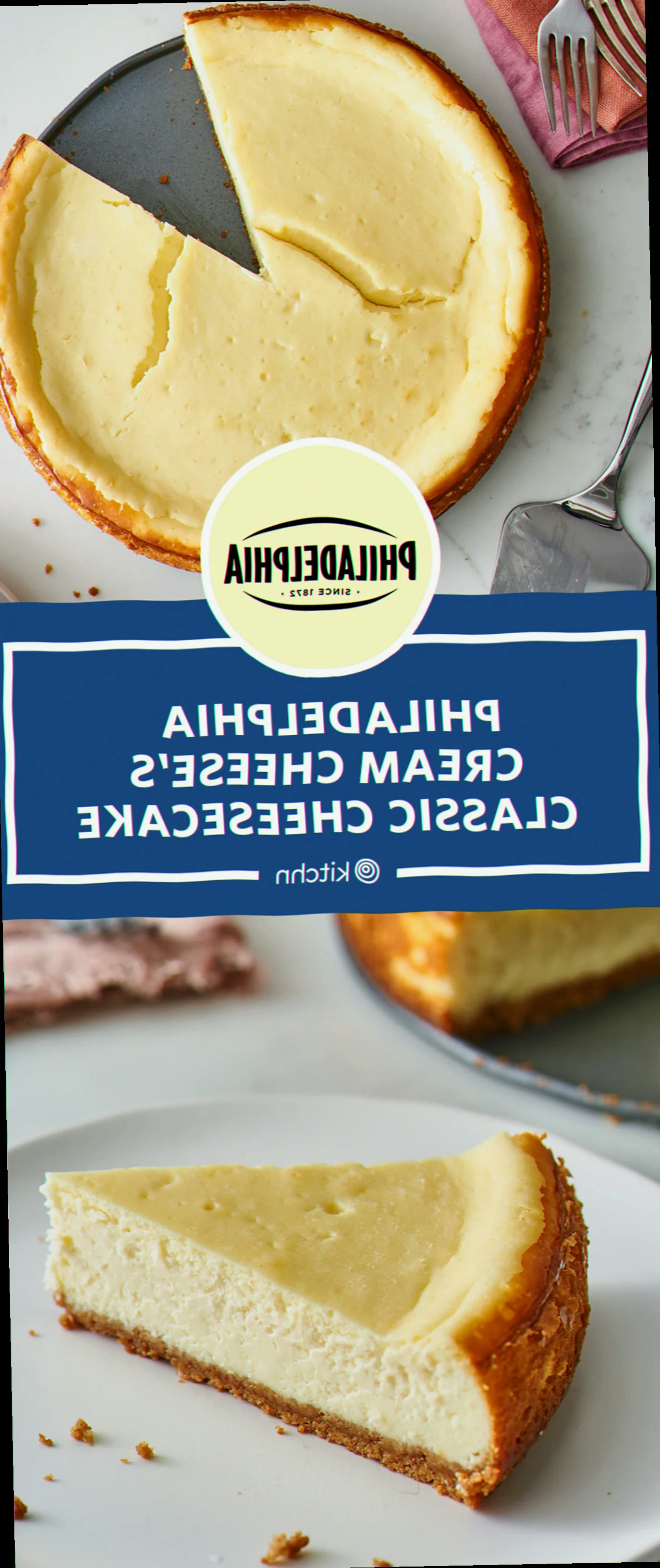 Philadelphia cream cheese cake recipe