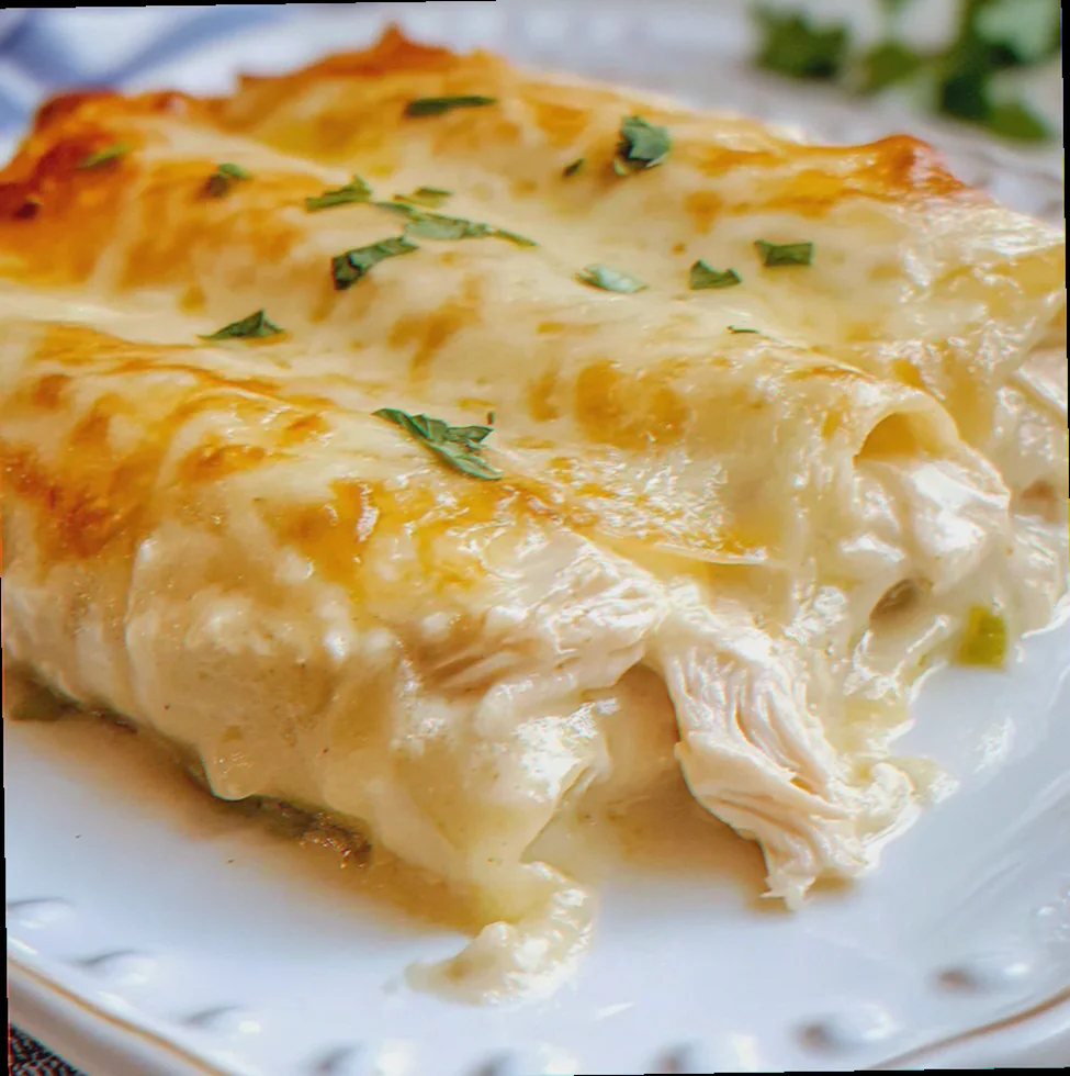 Recipe for white chicken enchiladas