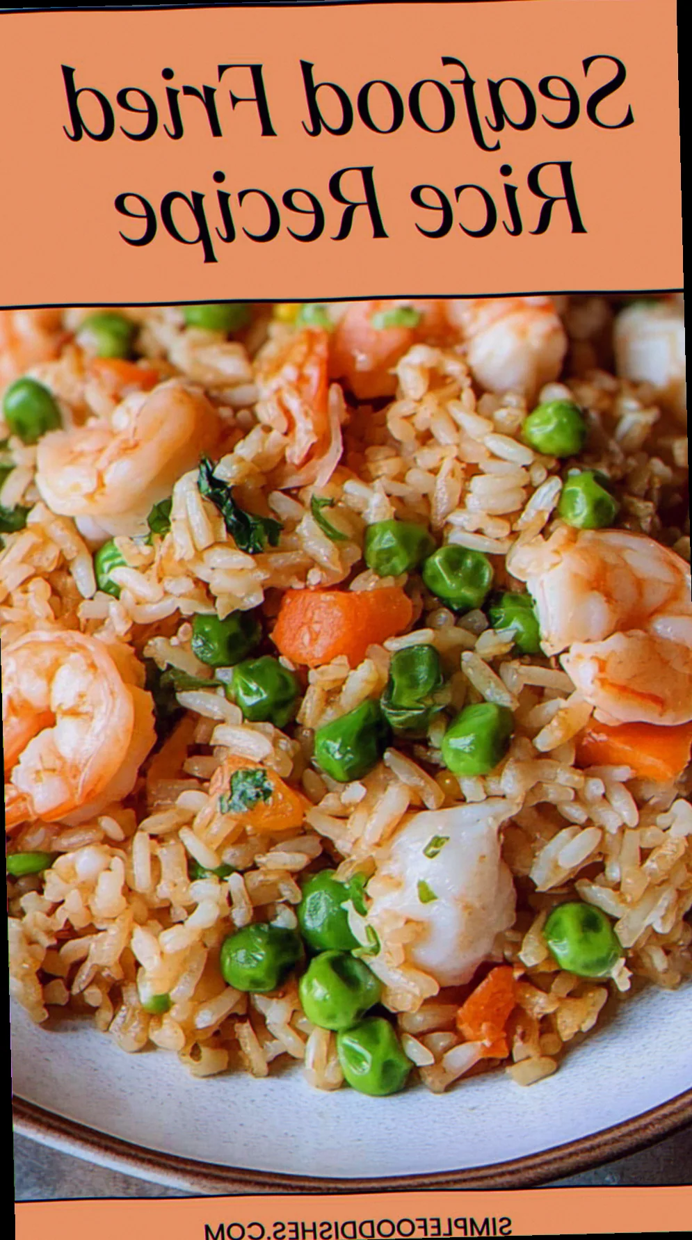 Seafood rice recipe