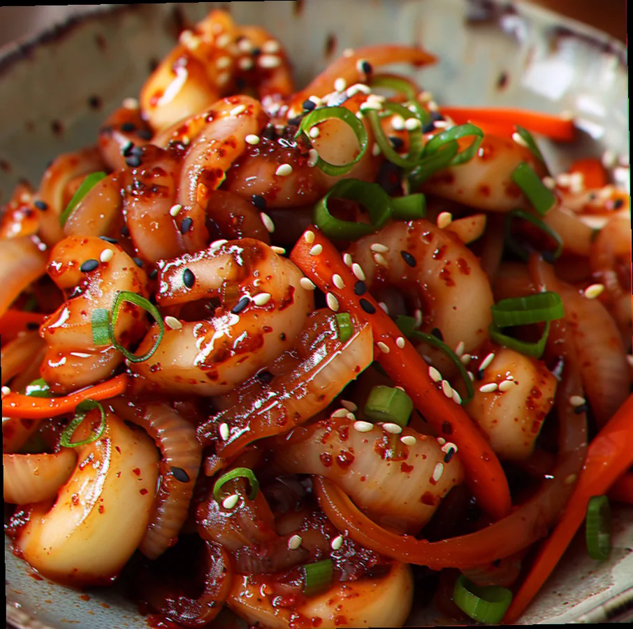 Squid dish recipe