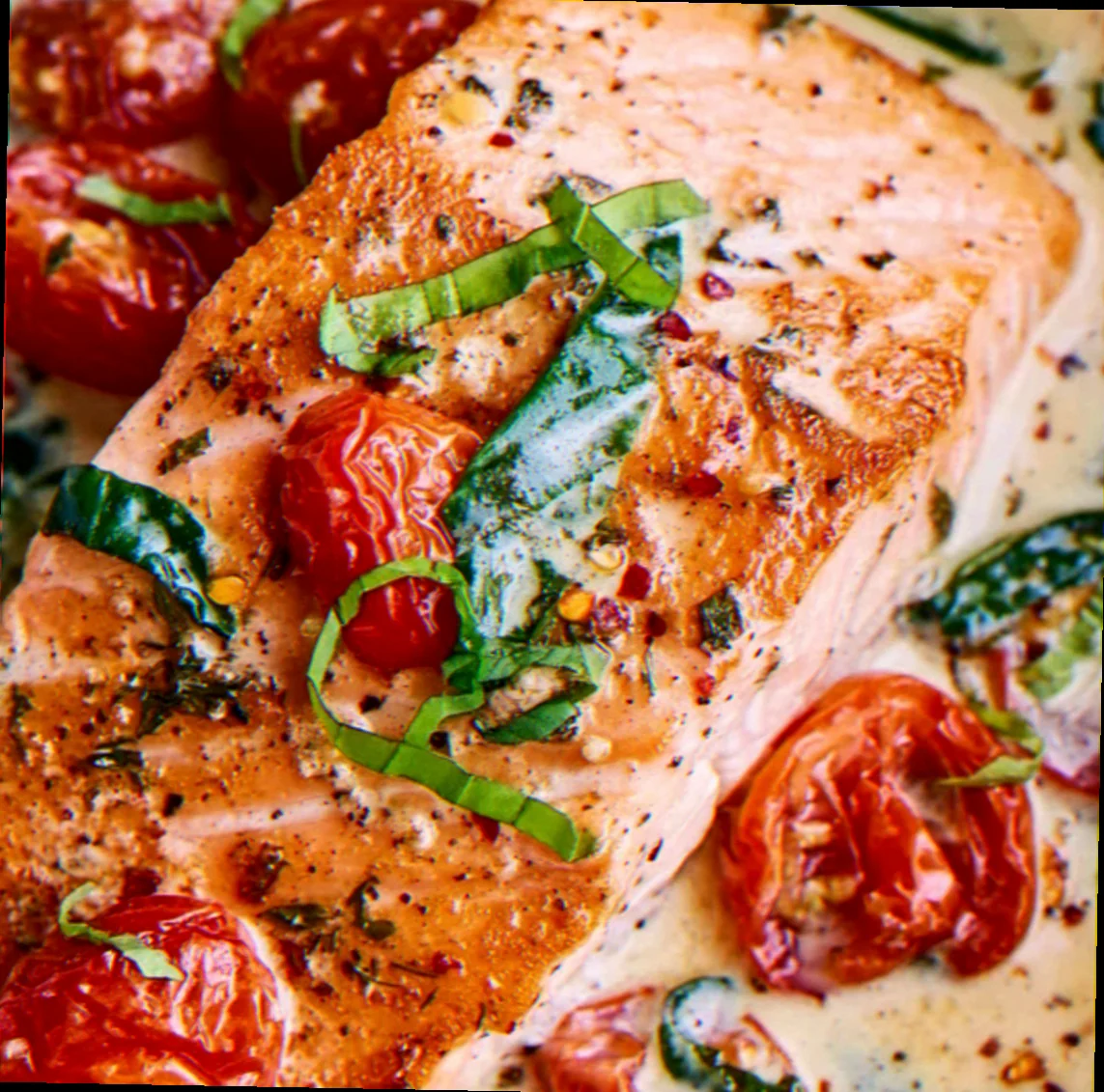 Tuscan salmon recipe