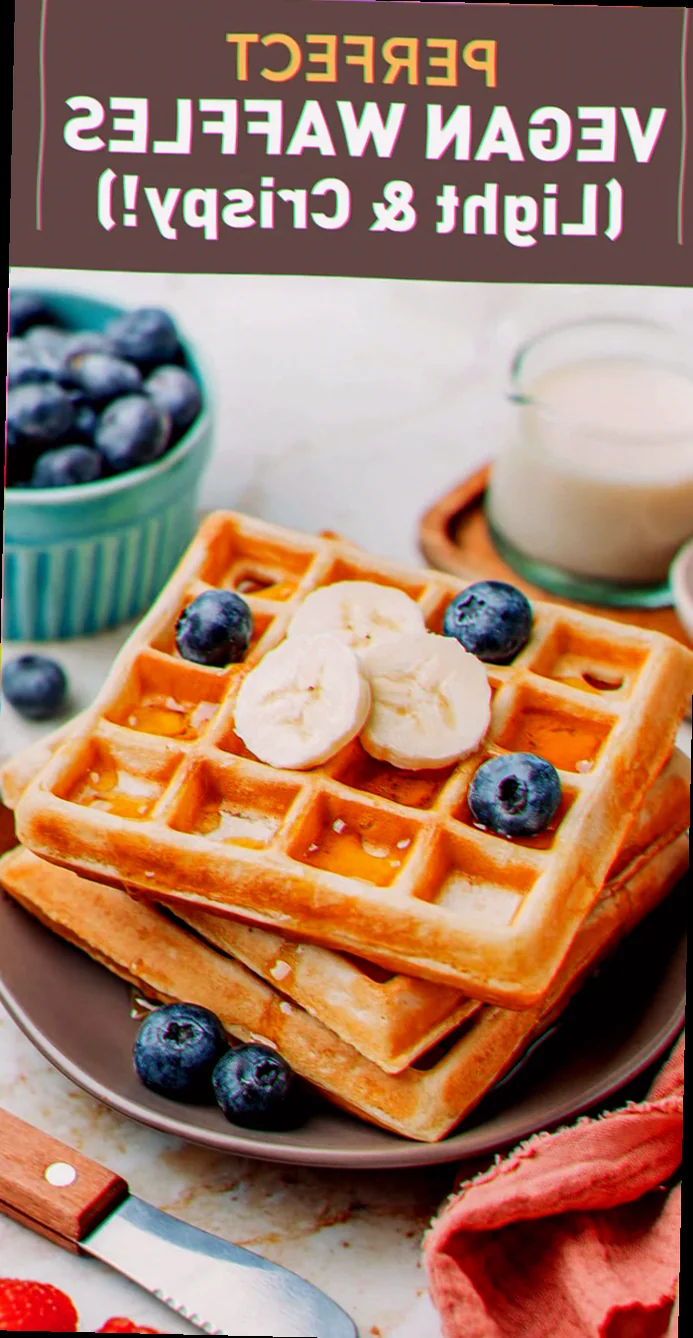 Vegan waffle recipe