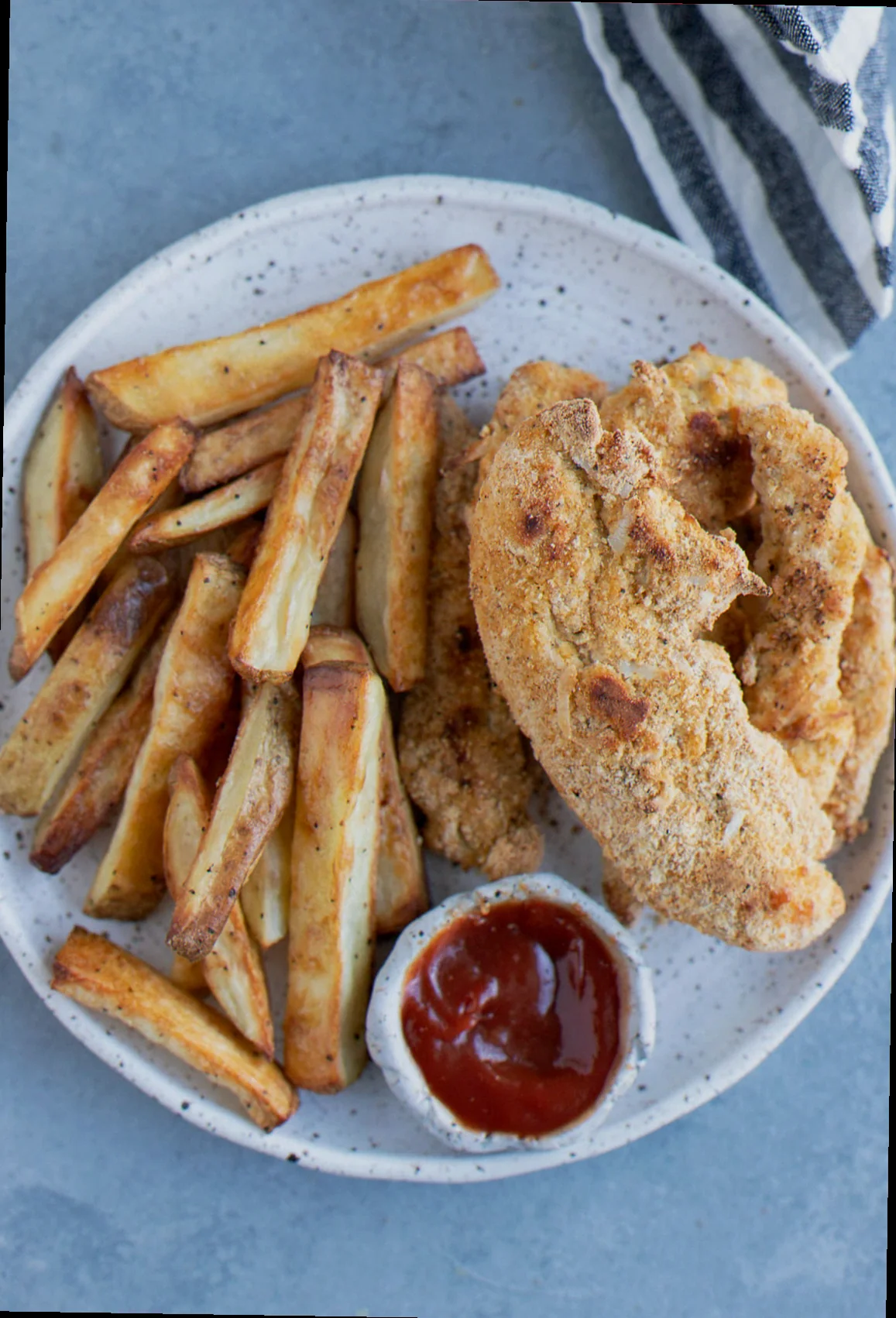 What to eat with chicken strips